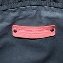 BOTTEGA VENETA Tote Bag Nylon Black Red Auth 140820V-17