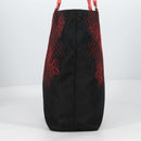 BOTTEGA VENETA Tote Bag Nylon Black Red Auth 140820V-3