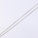 TIFFANY&Co. Open Heart Necklace Ag925 Silver Auth 140822-11