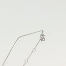 Christian Dior Necklace metal 2Set Silver Auth 140824-11