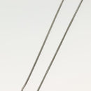 Christian Dior Necklace metal 2Set Silver Auth 140824-19