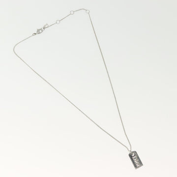 Christian Dior Necklace metal 2Set Silver Auth 140824 - 0