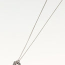 Christian Dior Necklace metal 2Set Silver Auth 140824-9