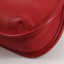 Coach Hand Bag Leather Red Auth 140834V-15
