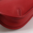 Coach Hand Bag Leather Red Auth 140834V-16