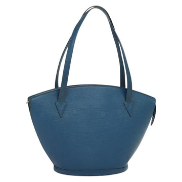 LOUIS VUITTON Epi Saint Jacques Shopping Shoulder Bag Blue M52275 LV Auth 140843