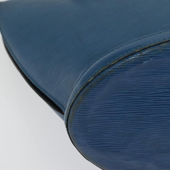 LOUIS VUITTON Epi Saint Jacques Shopping Shoulder Bag Blue M52275 LV Auth 140843