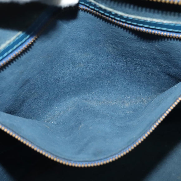 LOUIS VUITTON Epi Saint Jacques Shopping Shoulder Bag Blue M52275 LV Auth 140843