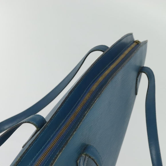 LOUIS VUITTON Epi Saint Jacques Shopping Shoulder Bag Blue M52275 LV Auth 140843