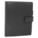 LOUIS VUITTON Taiga Agenda GM Day Planner Cover Black R20232 LV Auth 140844-1