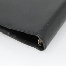 LOUIS VUITTON Taiga Agenda GM Day Planner Cover Black R20232 LV Auth 140844-10