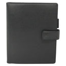 LOUIS VUITTON Taiga Agenda GM Day Planner Cover Black R20232 LV Auth 140844-2