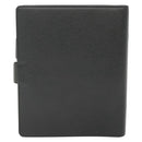 LOUIS VUITTON Taiga Agenda GM Day Planner Cover Black R20232 LV Auth 140844-3