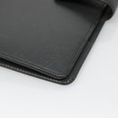 LOUIS VUITTON Taiga Agenda GM Day Planner Cover Black R20232 LV Auth 140844-8