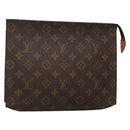 LOUIS VUITTON Monogram Poche Toilette 26 Pouch M47542 LV Auth 140845-1
