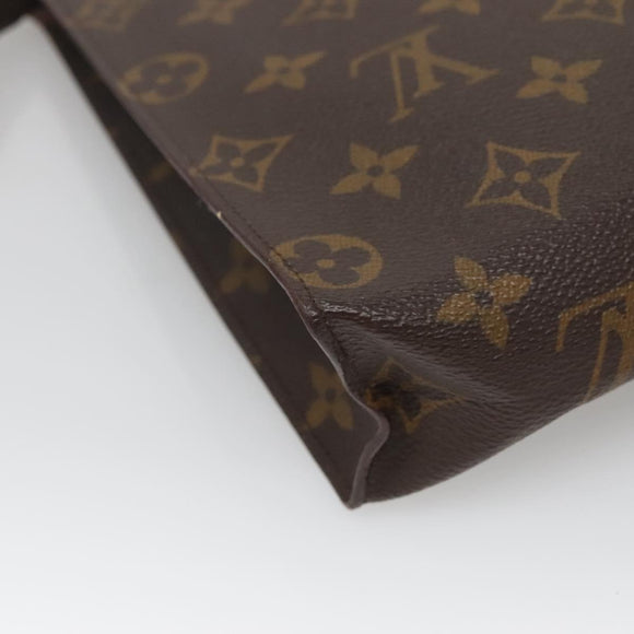 LOUIS VUITTON Monogram Poche Toilette 26 Pouch M47542 LV Auth 140845