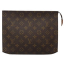 LOUIS VUITTON Monogram Poche Toilette 26 Pouch M47542 LV Auth 140845-13