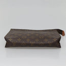 LOUIS VUITTON Monogram Poche Toilette 26 Pouch M47542 LV Auth 140845-6