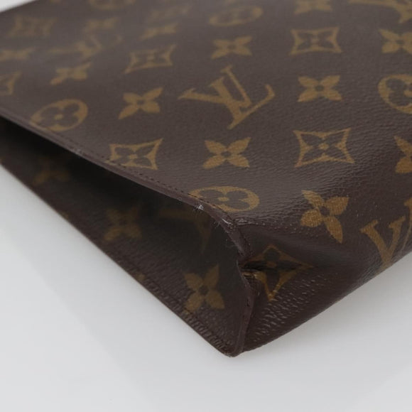 LOUIS VUITTON Monogram Poche Toilette 26 Pouch M47542 LV Auth 140845