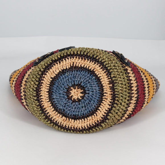 BALENCIAGA Tote Bag Raffia Beige Auth 140846V