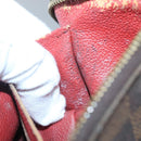 LOUIS VUITTON Damier Ebene Pochette Cosmetic PM Pouch N47516 LV Auth 140854-12