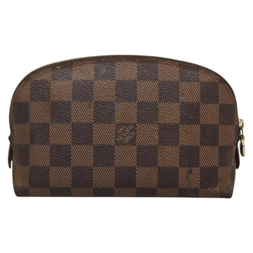 LOUIS VUITTON Damier Ebene Pochette Cosmetic PM Pouch N47516 LV Auth 140854 - 0