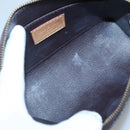 LOUIS VUITTON Monogram Vernis Pochette Cosmetic PM Amarante M91495 Auth 140856-9