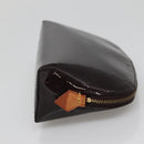 LOUIS VUITTON Monogram Vernis Pochette Cosmetic PM Amarante M91495 Auth 140856-4