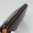 LOUIS VUITTON Monogram Vernis Pochette Cosmetic PM Amarante M91495 Auth 140856-5