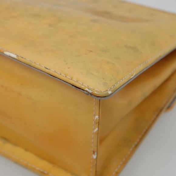 LOUIS VUITTON Monogram Vernis Spring Street Hand Bag Gris M91029 LV Auth 140857