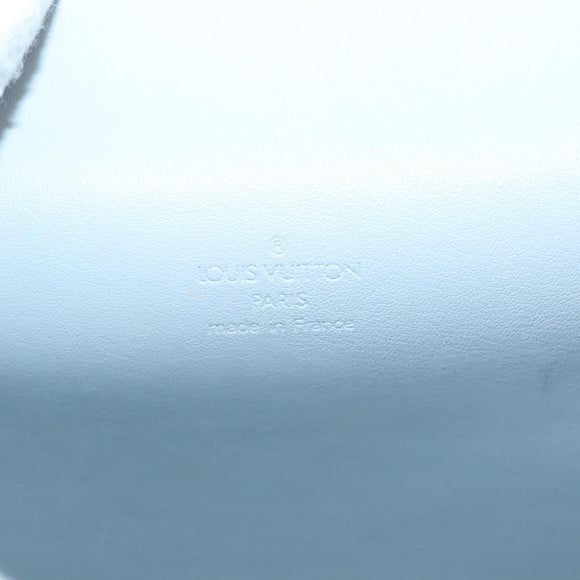 LOUIS VUITTON Monogram Vernis Spring Street Hand Bag Gris M91029 LV Auth 140857