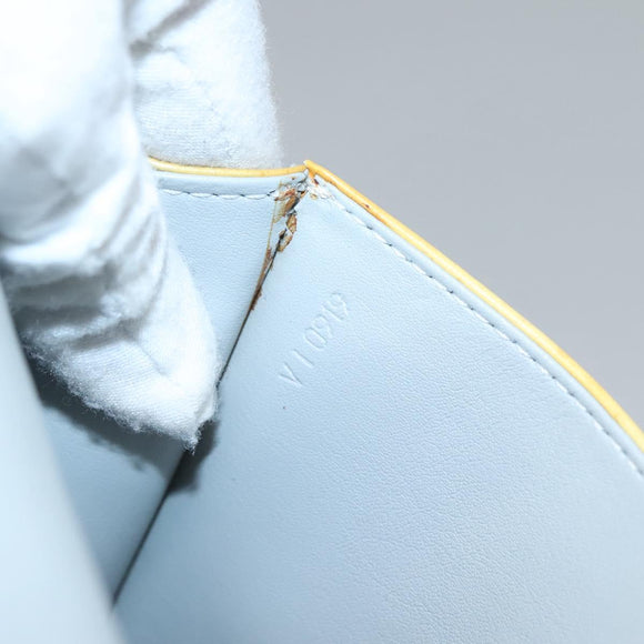 LOUIS VUITTON Monogram Vernis Spring Street Hand Bag Gris M91029 LV Auth 140857