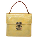 LOUIS VUITTON Monogram Vernis Spring Street Hand Bag Gris M91029 LV Auth 140857-13