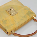 LOUIS VUITTON Monogram Vernis Spring Street Hand Bag Gris M91029 LV Auth 140857-6