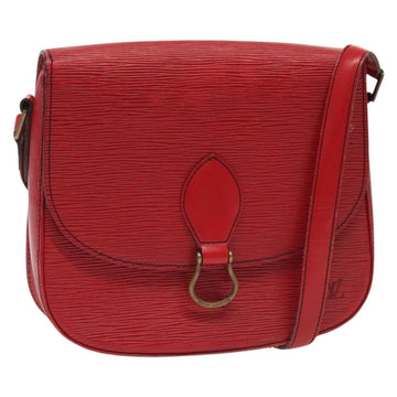 LOUIS VUITTON Epi Saint Cloud GM Shoulder Bag Red M52197 LV Auth 140860