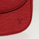 LOUIS VUITTON Epi Saint Cloud GM Shoulder Bag Red M52197 LV Auth 140860-18