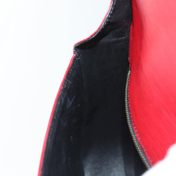 LOUIS VUITTON Epi Saint Cloud GM Shoulder Bag Red M52197 LV Auth 140860