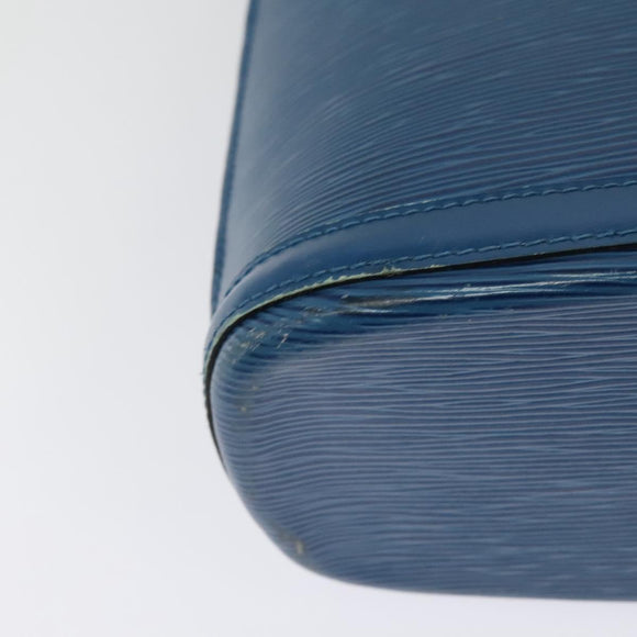 LOUIS VUITTON Epi Lussac Shoulder Bag Blue M52285 LV Auth 140861