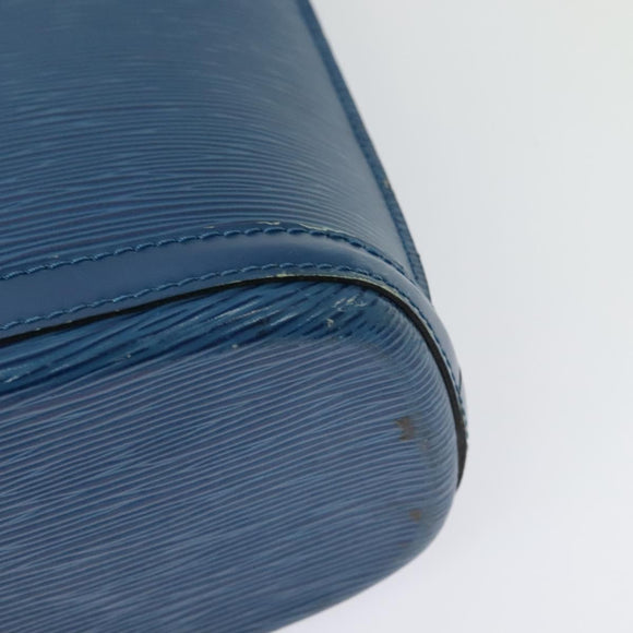 LOUIS VUITTON Epi Lussac Shoulder Bag Blue M52285 LV Auth 140861