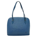 LOUIS VUITTON Epi Lussac Shoulder Bag Blue M52285 LV Auth 140861-13