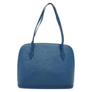 LOUIS VUITTON Epi Lussac Shoulder Bag Blue M52285 LV Auth 140861-2