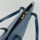 LOUIS VUITTON Epi Lussac Shoulder Bag Blue M52285 LV Auth 140861-6