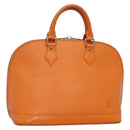 LOUIS VUITTON Epi Alma Hand Bag Orange Mandarin M5214H LV Auth 140862-1