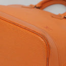 LOUIS VUITTON Epi Alma Hand Bag Orange Mandarin M5214H LV Auth 140862-10