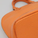 LOUIS VUITTON Epi Alma Hand Bag Orange Mandarin M5214H LV Auth 140862-11