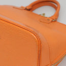 LOUIS VUITTON Epi Alma Hand Bag Orange Mandarin M5214H LV Auth 140862-12