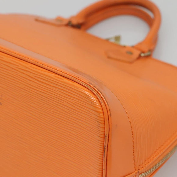 LOUIS VUITTON Epi Alma Hand Bag Orange Mandarin M5214H LV Auth 140862