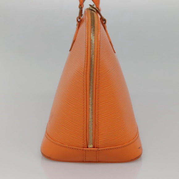 LOUIS VUITTON Epi Alma Hand Bag Orange Mandarin M5214H LV Auth 140862
