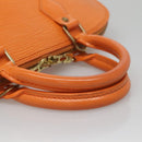 LOUIS VUITTON Epi Alma Hand Bag Orange Mandarin M5214H LV Auth 140862-7