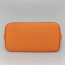 LOUIS VUITTON Epi Alma Hand Bag Orange Mandarin M5214H LV Auth 140862-9